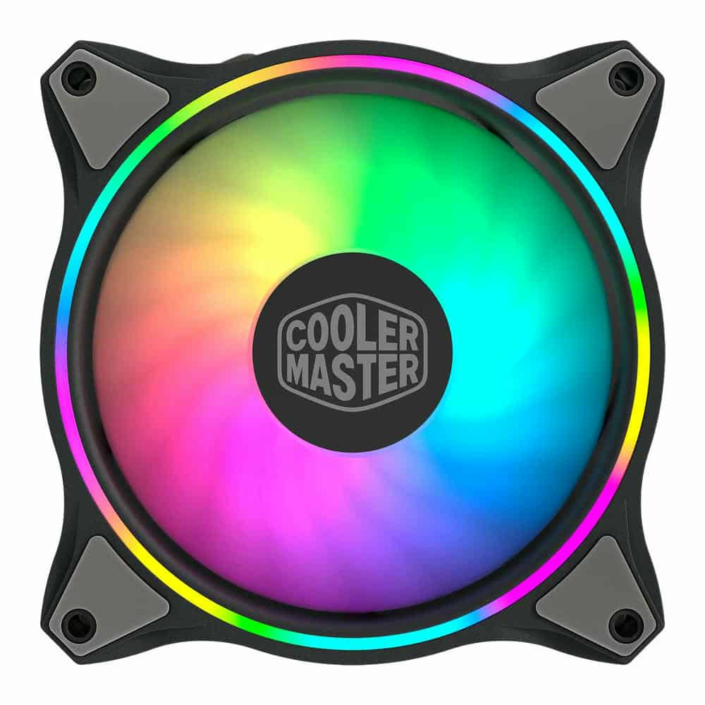 (image for) CoolerMaster MF120 Halo 120mm Black ARGB Fan 3-Pack